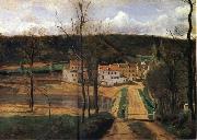 The houses of cabassud Corot Camille